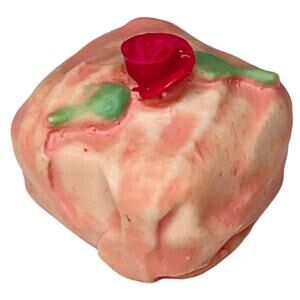 Retired American Girl Samantha's Party Treats PETIT FOUR Peach Sweet Treat 3/4"